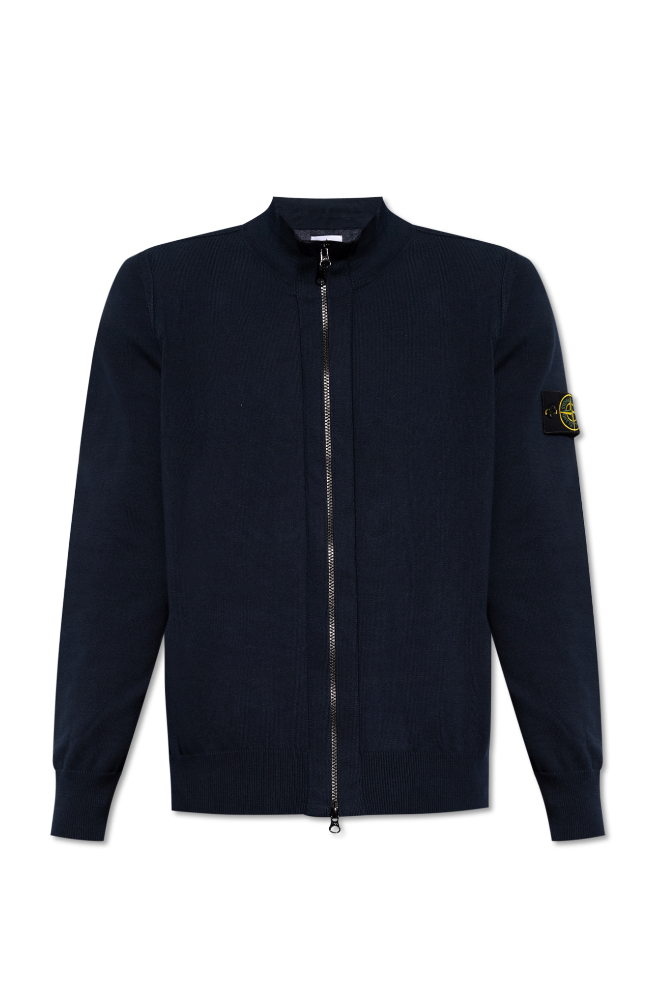 STONE  ネイビー ジップアップ カーディガン STONE ネイビー ジップアップ カーディガン Stone Island